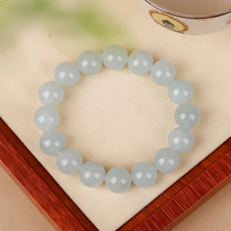 Seven Little Craftsmen Glutinous Jade Bracelets Unisex-3