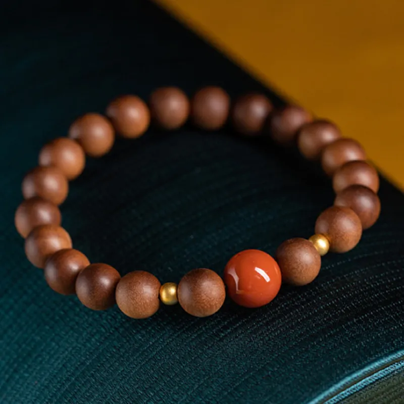 Seven Little Craftsmen Laoshan Sandalwood Bracelets Unisex-4