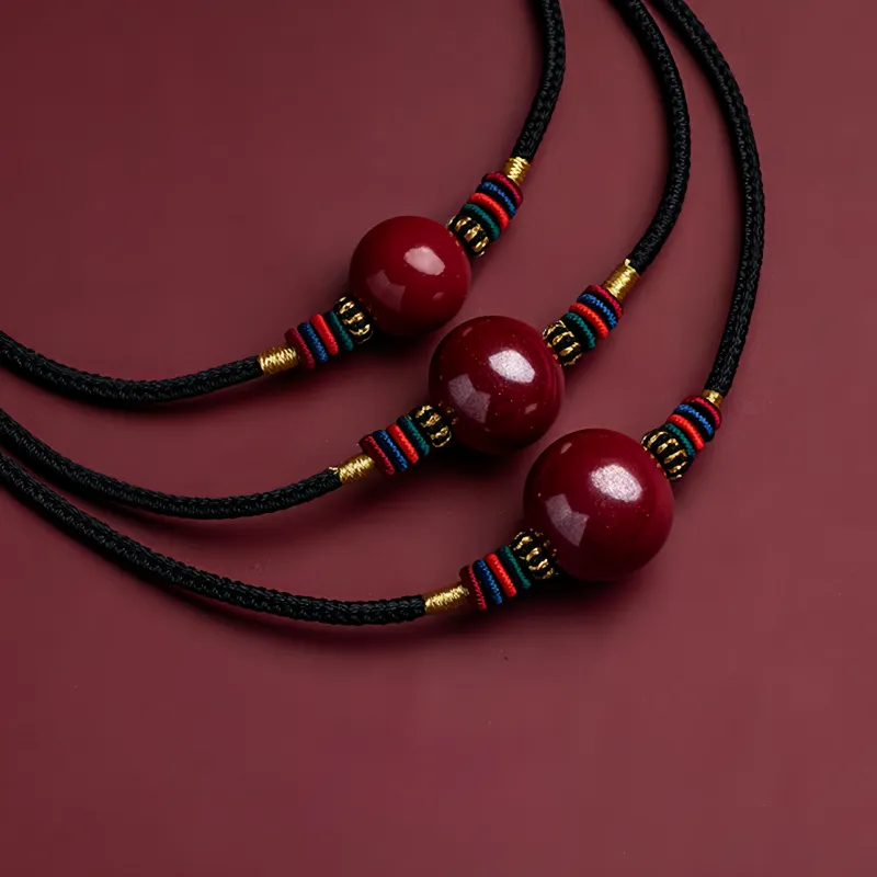 Seven Little Craftsmen Jade Necklaces Unisex-3