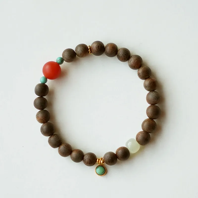 Seven Little Craftsmen Kyara Precious Wood Bracelets Unisex-1