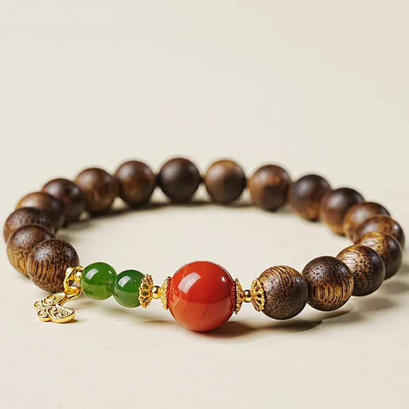 Seven Little Craftsmen Kyara Precious Wood Bracelets Unisex-2