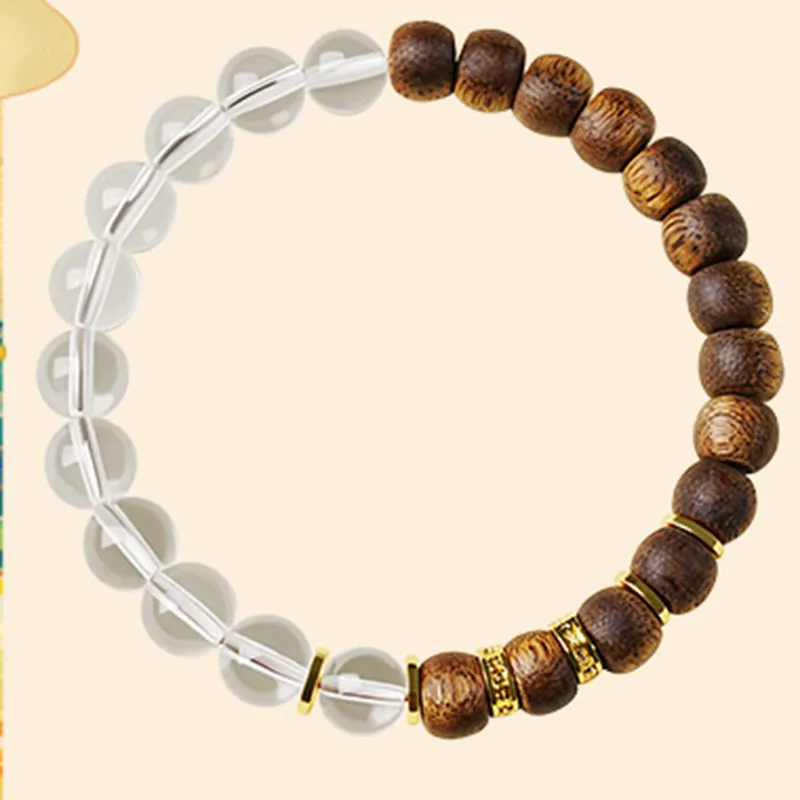 Seven Little Craftsmen Kyara Precious Wood Bracelets Unisex-2
