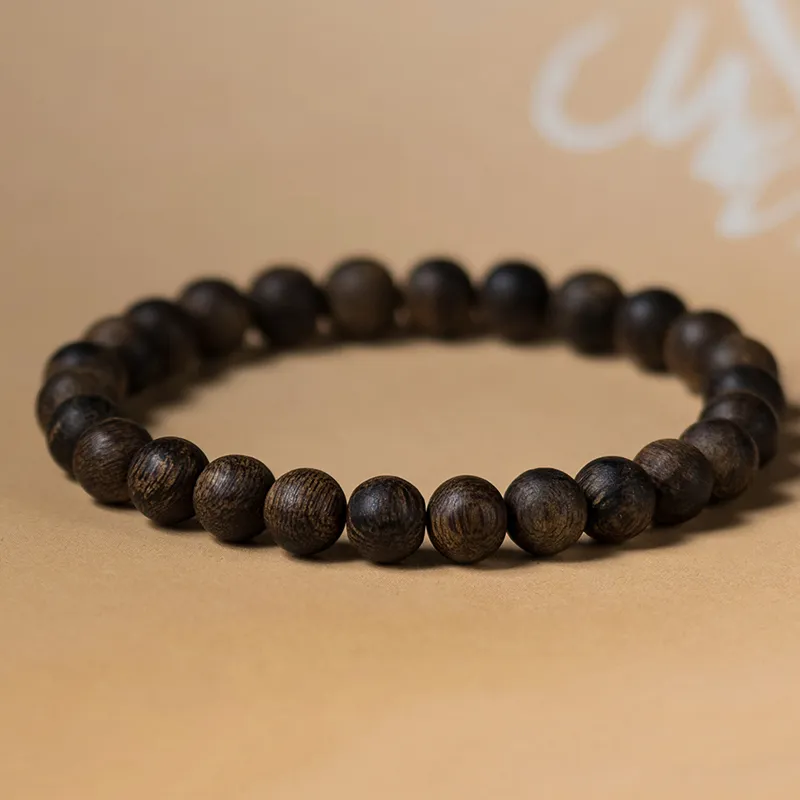 Seven Little Craftsmen Agarwood Bracelets Unisex-2