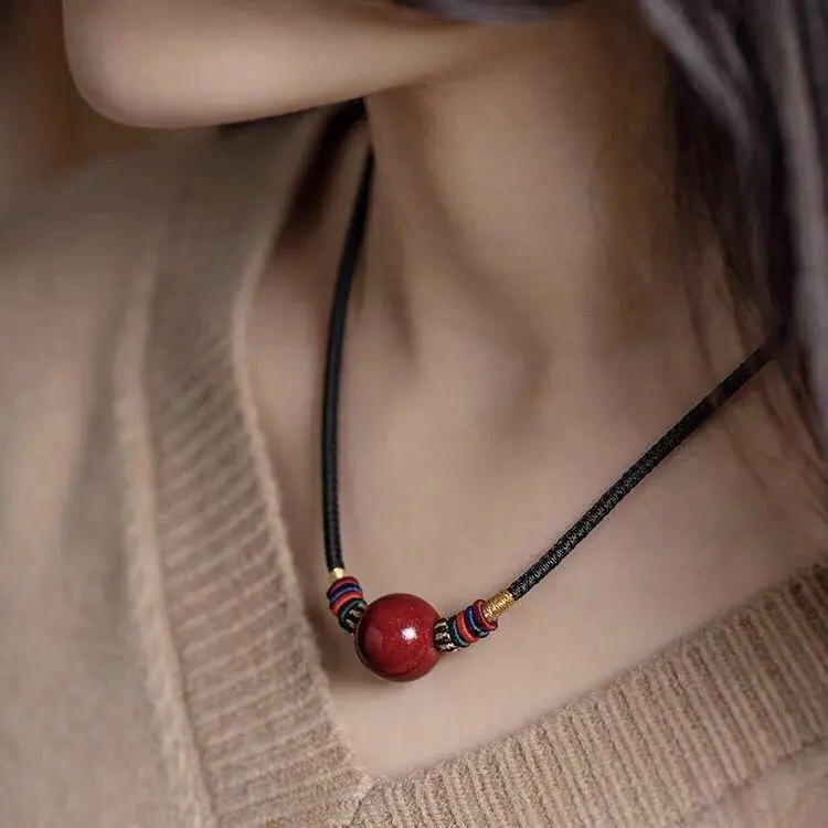 Seven Little Craftsmen Jade Necklaces Unisex-1