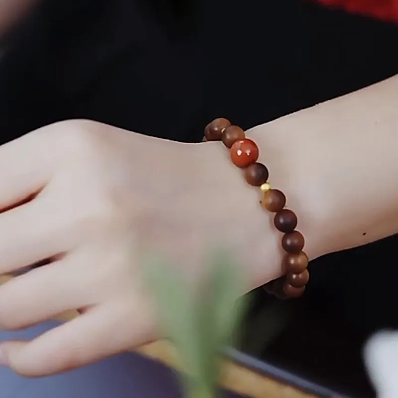Seven Little Craftsmen Laoshan Sandalwood Bracelets Unisex-3
