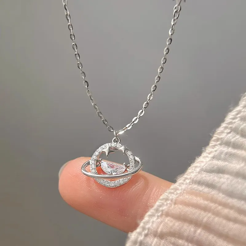 Seven Little Craftsmen 925 Sterling Silver Necklaces Women's-1