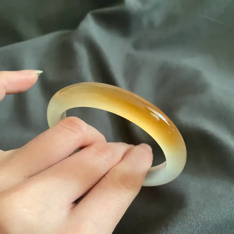 Seven Little Craftsmen Chalcedony Bangles Women's-3
