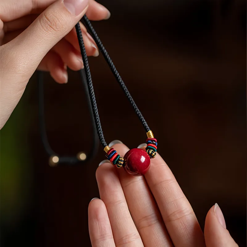 Seven Little Craftsmen Jade Necklaces Unisex-5