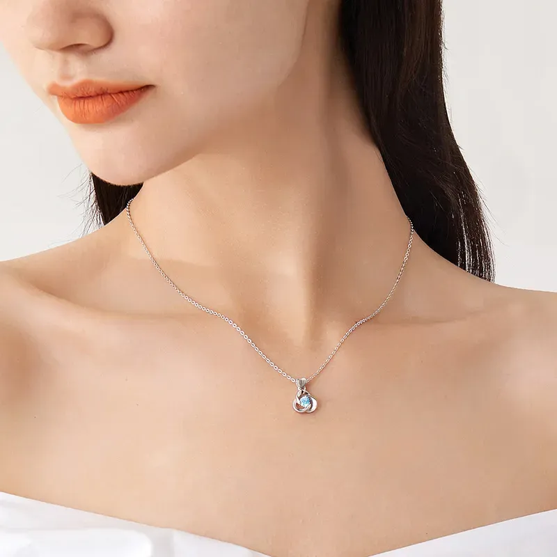Seven Little Craftsmen S925 Silver Necklaces Women's-4