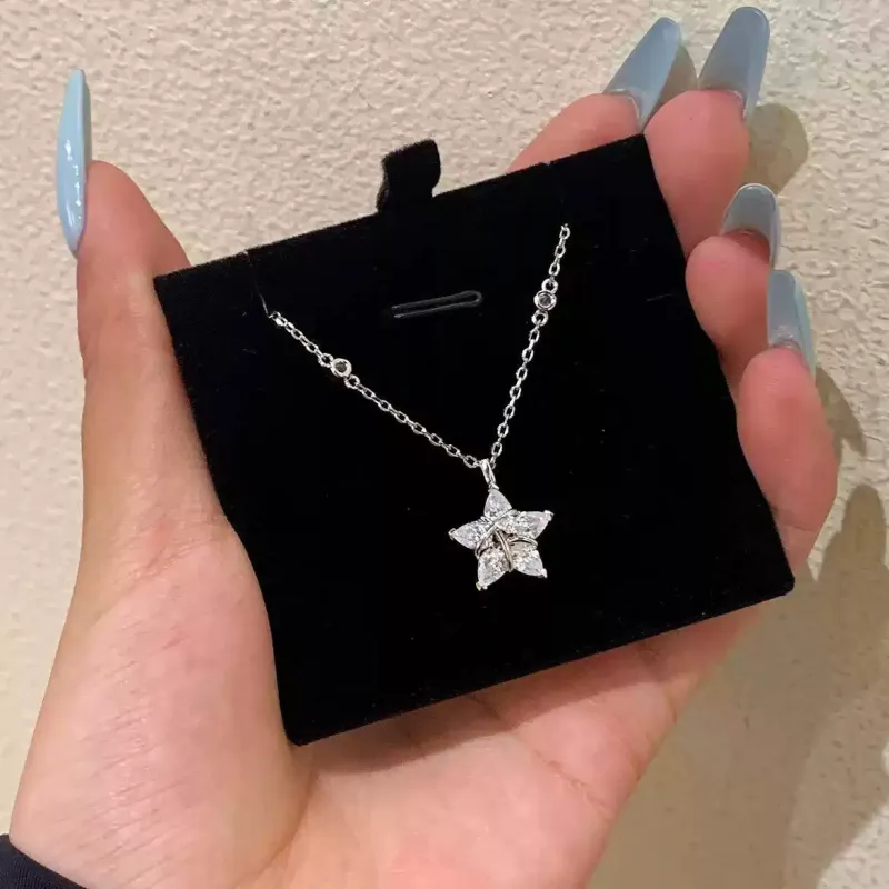 Seven Little Craftsmen 925 Sterling Silver Necklaces Women's-1