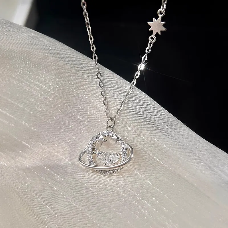 Seven Little Craftsmen 925 Sterling Silver Necklaces Women's-2