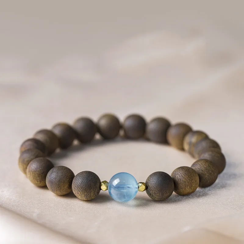 Seven Little Craftsmen Agarwood Bracelets Unisex-1