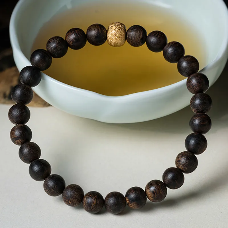 Seven Little Craftsmen Agarwood Bracelets Unisex-4