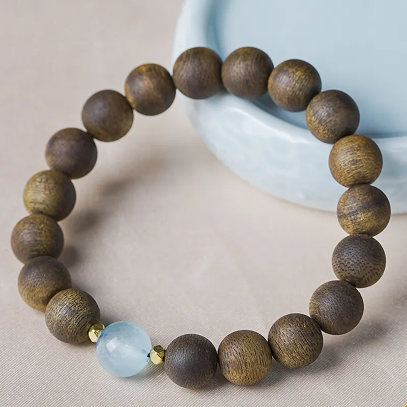 Seven Little Craftsmen Agarwood Bracelets Unisex-5