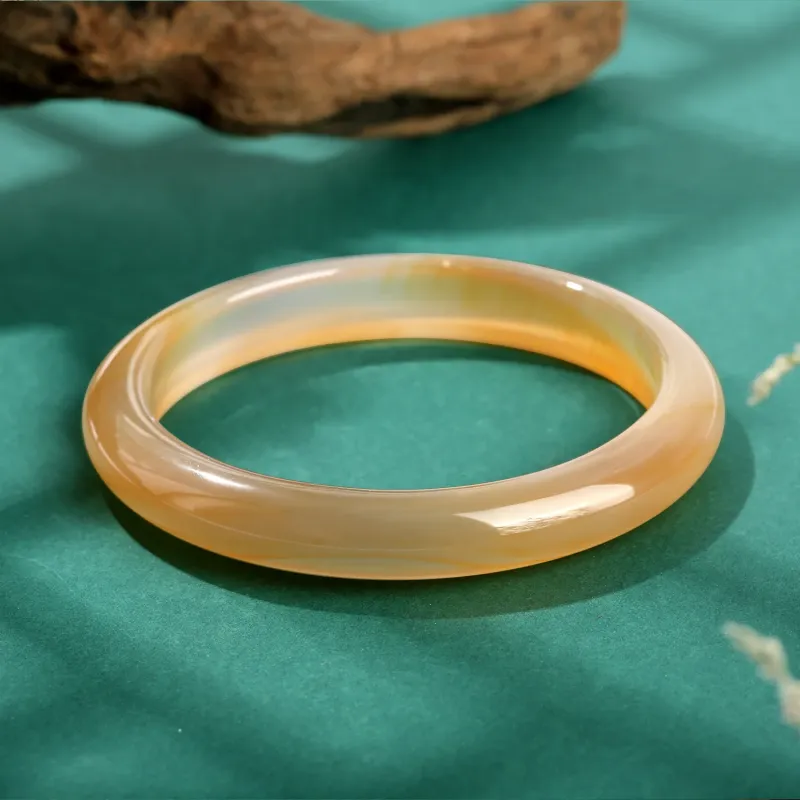 Seven Little Craftsmen Chalcedony Bangles Women's-3