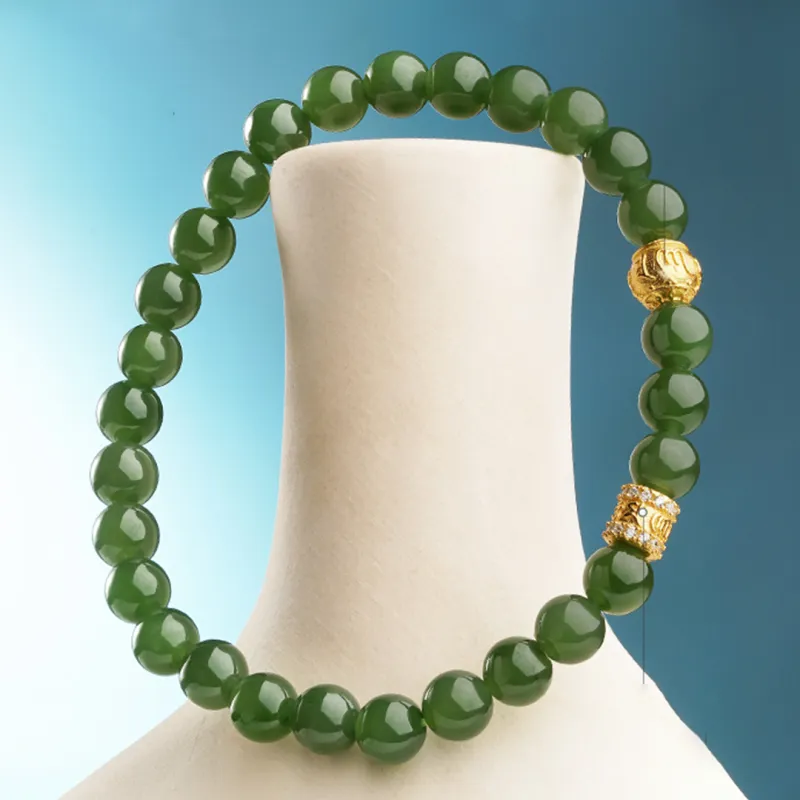 Seven Little Craftsmen Hetian Jade Bracelets Jasper Unisex-4