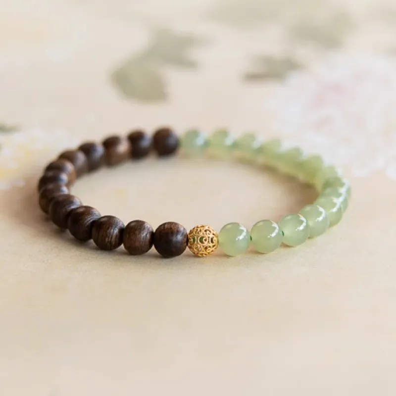 Seven Little Craftsmen Agarwood Bracelets Unisex-1
