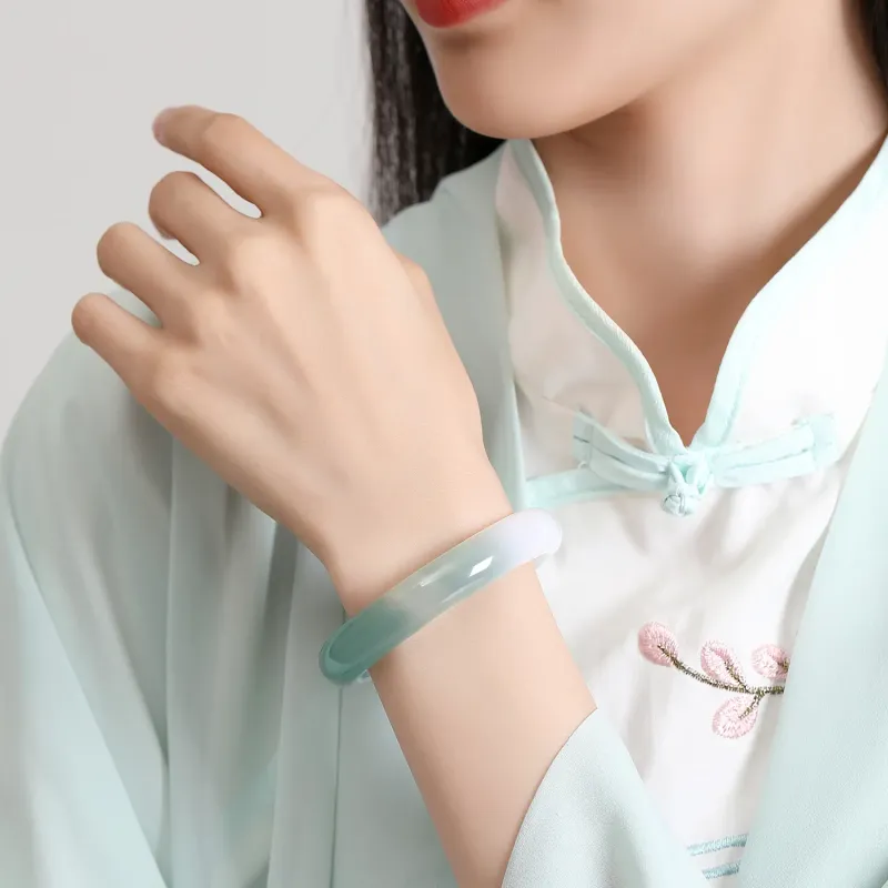 Seven Little Craftsmen Colored Glaze Bangles Women's-1