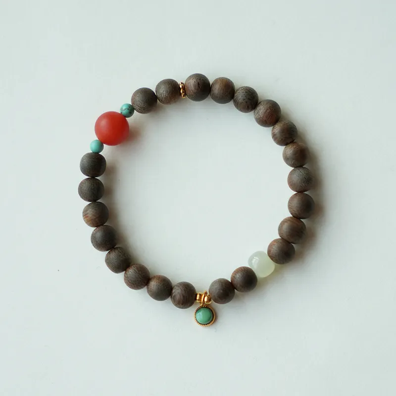 Seven Little Craftsmen Kyara Precious Wood Bracelets Unisex-2