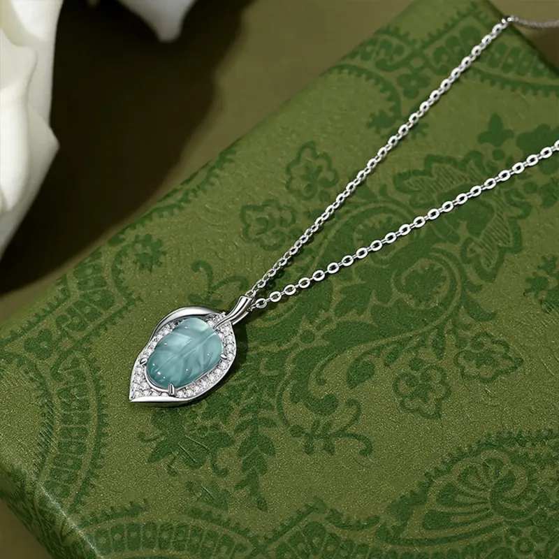 Seven Little Craftsmen Glutinous Jade Jadeite Necklaces Women's-4