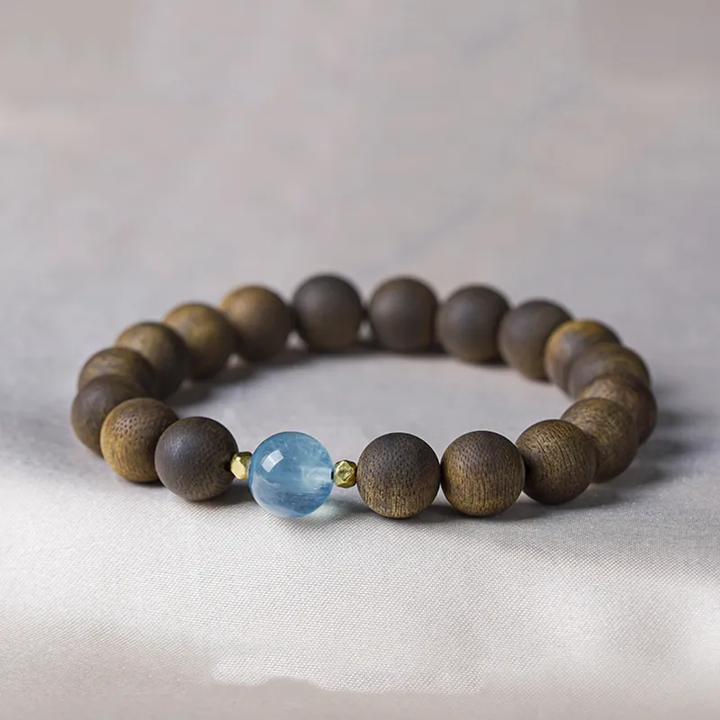 Seven Little Craftsmen Agarwood Bracelets Unisex-2