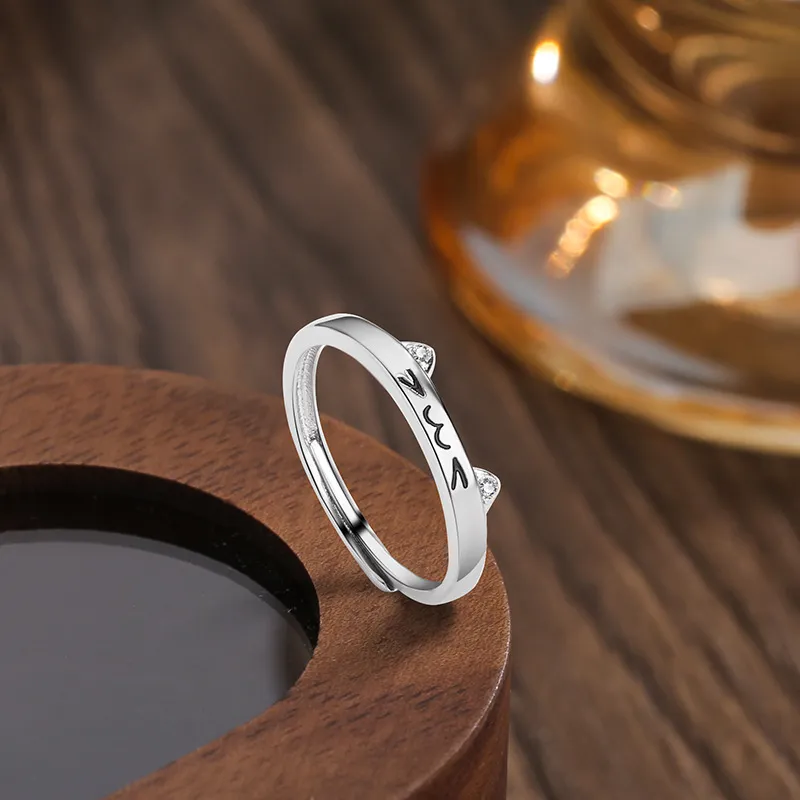 Seven Little Craftsmen 925 Sterling Silver Rings Unisex-2