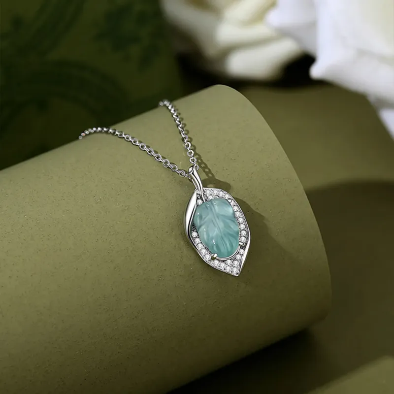 Seven Little Craftsmen Glutinous Jade Jadeite Necklaces Women's-3