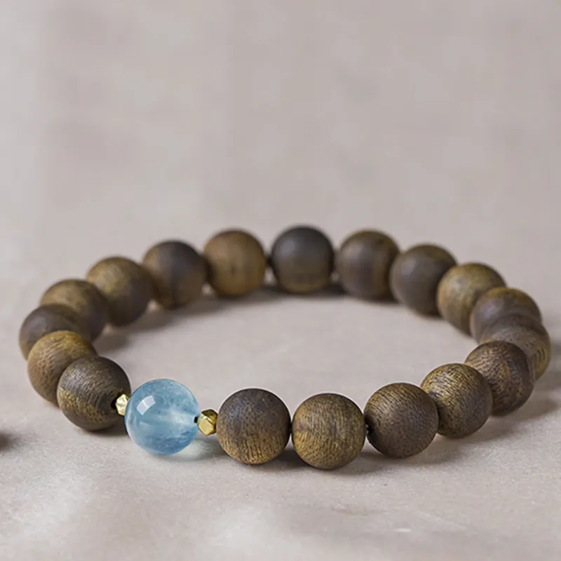 Seven Little Craftsmen Agarwood Bracelets Unisex-3