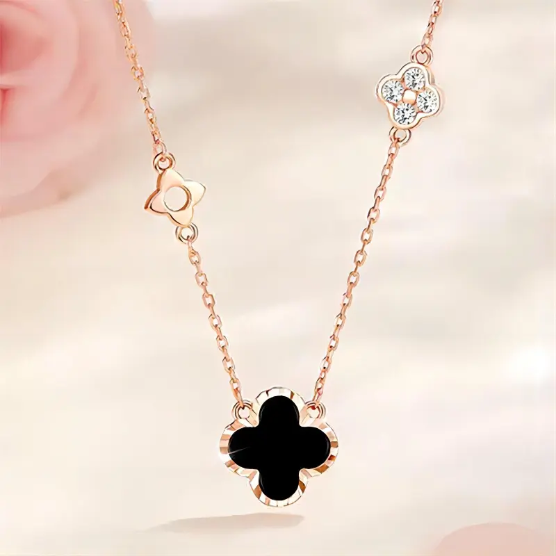 Seven Little Craftsmen Agate Necklaces Women's-4