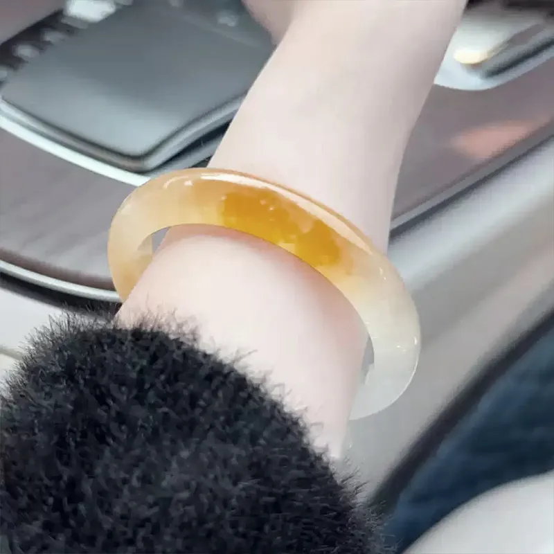 Seven Little Craftsmen Chalcedony Bangles Women's-4