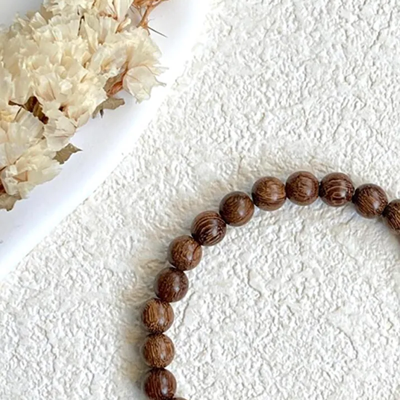 Seven Little Craftsmen Golden Sandalwood Bracelets Unisex-3