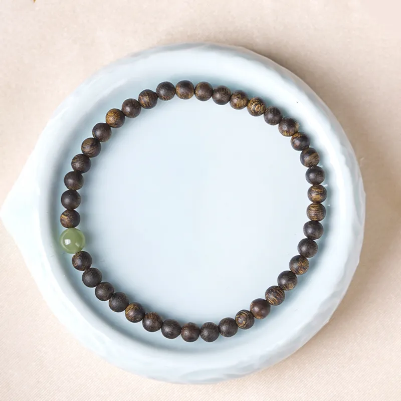 Seven Little Craftsmen Agarwood Bracelets Unisex-3