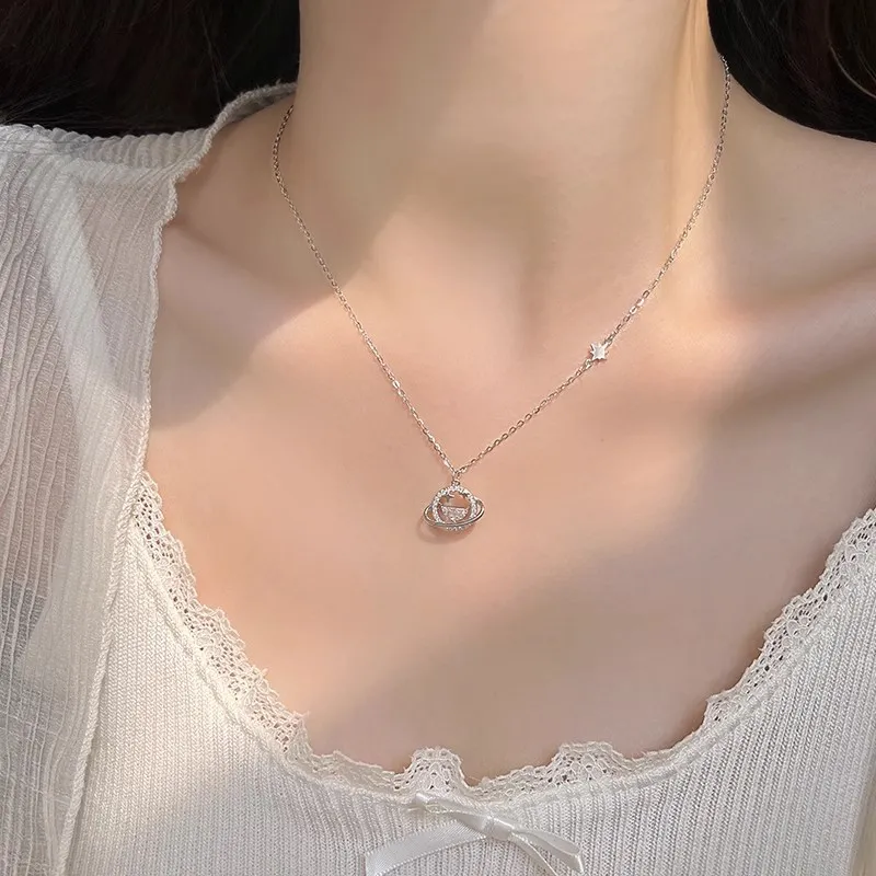 Seven Little Craftsmen 925 Sterling Silver Necklaces Women's-3