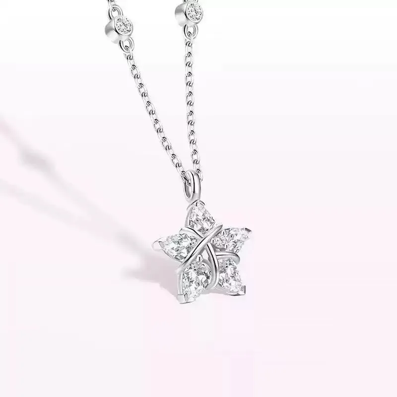 Seven Little Craftsmen 925 Sterling Silver Necklaces Women's-2