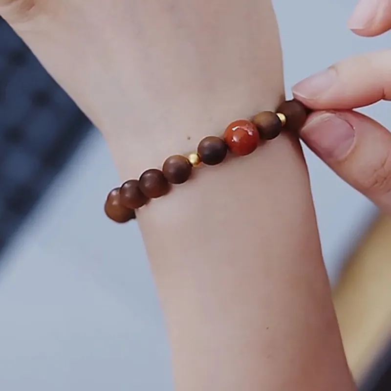 Seven Little Craftsmen Laoshan Sandalwood Bracelets Unisex-1