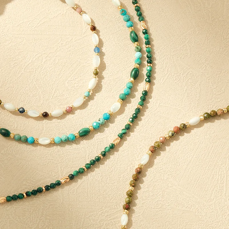 Lola Rose Natural Malachite Necklaces Women's-1