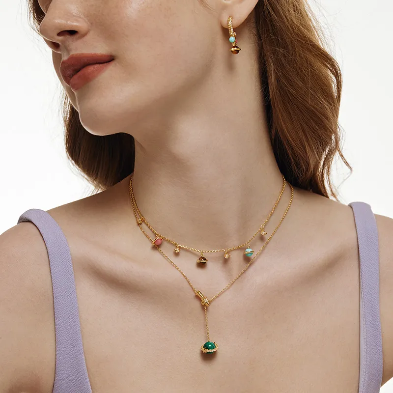 Lola Rose Natural Tiger's Eye Stone Necklaces Women's-2