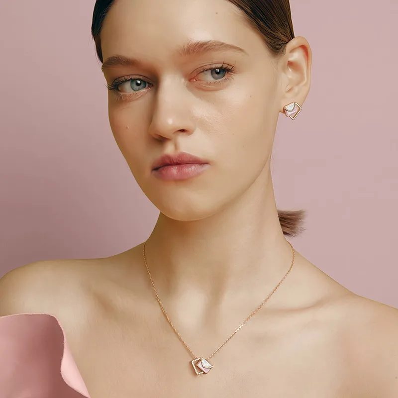 Lola Rose Mother Of Pearl Stud Earrings Women's-1
