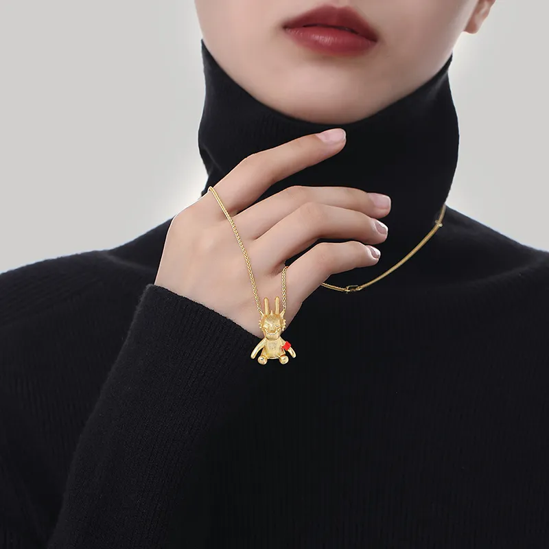 ATPLAY 18K Gold Plated Necklaces Unisex-5
