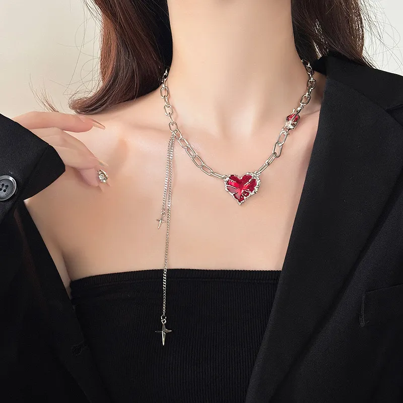 ATPLAY Titanium Steel Plexiglass Necklaces Women's-1