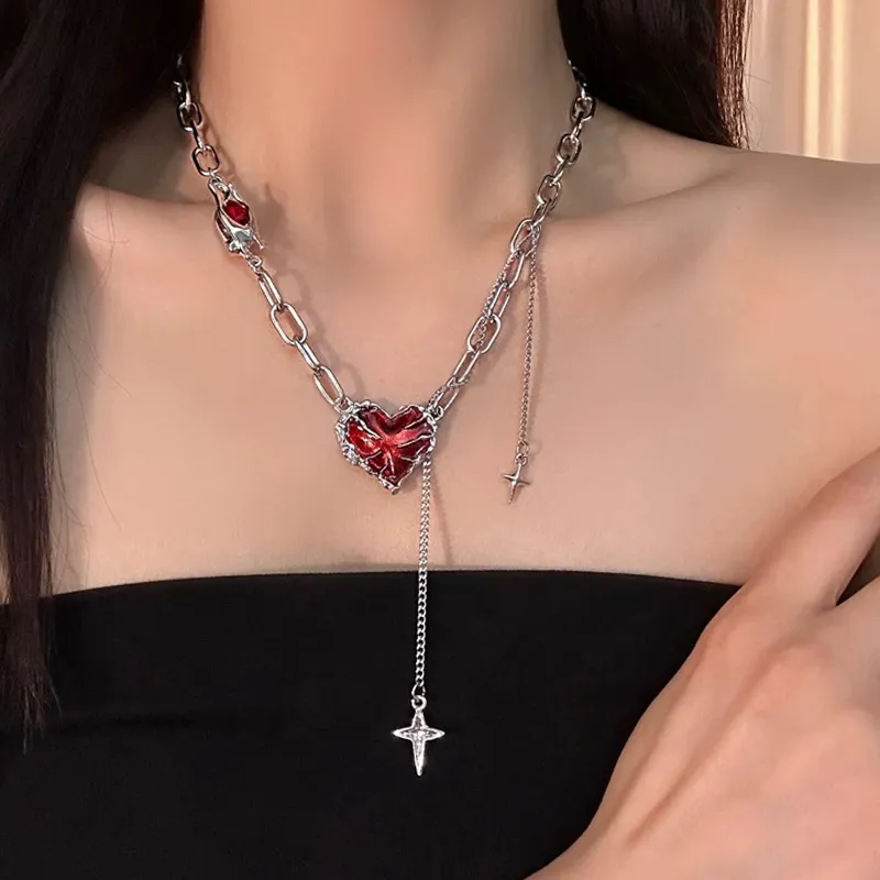 ATPLAY Titanium Steel Plexiglass Necklaces Women's-2