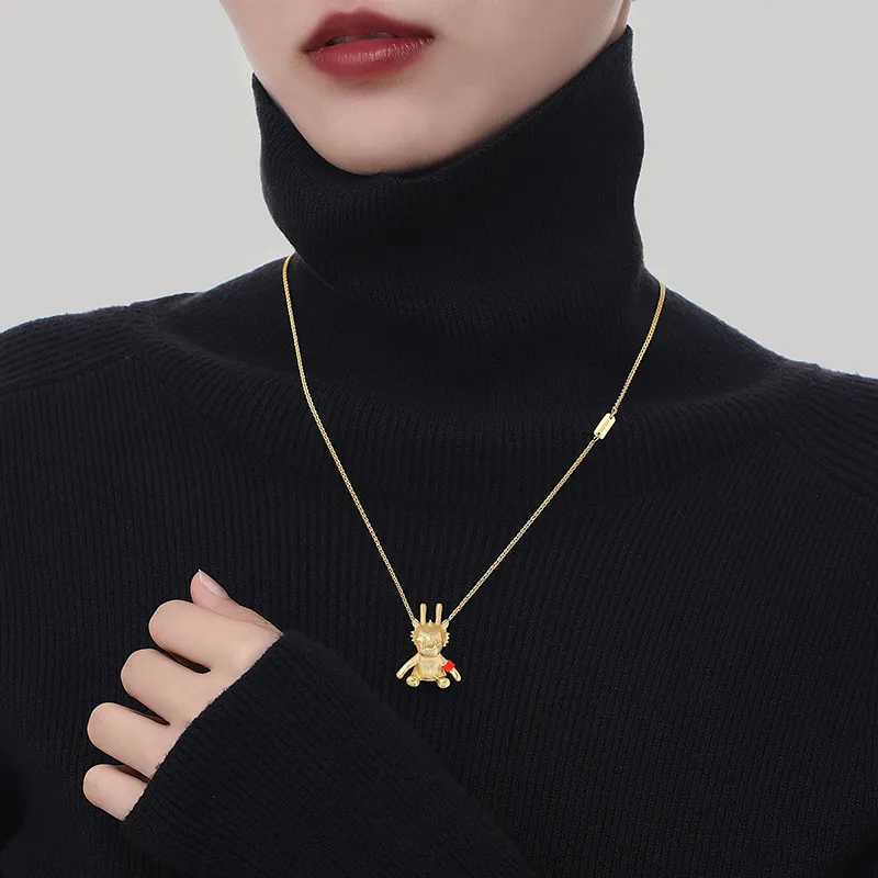 ATPLAY 18K Gold Plated Necklaces Unisex-4