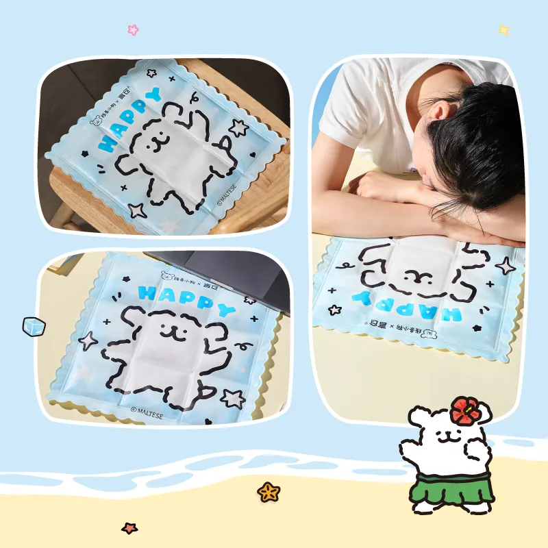 YANCANG x Line Puppies Fan Ice Tray Ice Mat Good Looking Gift Box Set-3