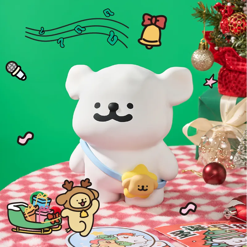 YANCANG x Line Puppies Speaker Creative Desktop Ornament Practical Creative Accessory-8