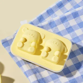 YANCANG x Line Puppies Fan Ice Tray Ice Mat Good Looking Gift Box Set