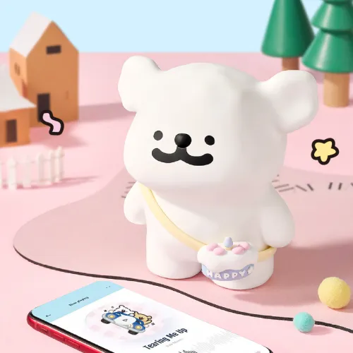 YANCANG x Line Puppies Bluetooth Speaker Creative Desktop Ornament