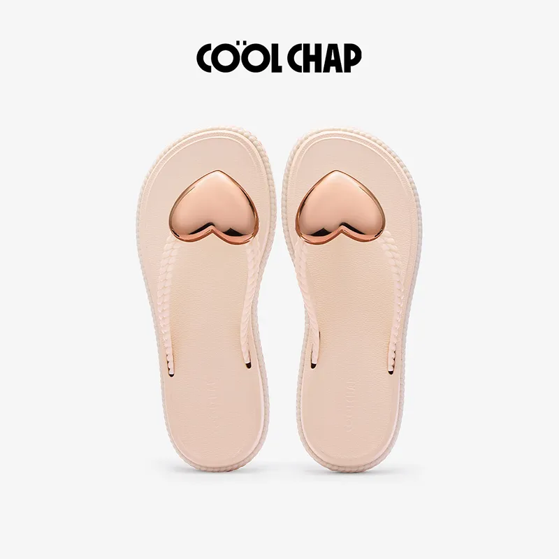 COOL CHAP EVA Quiet Odor Resistant Slip Resistant Flip Flops Women's-10
