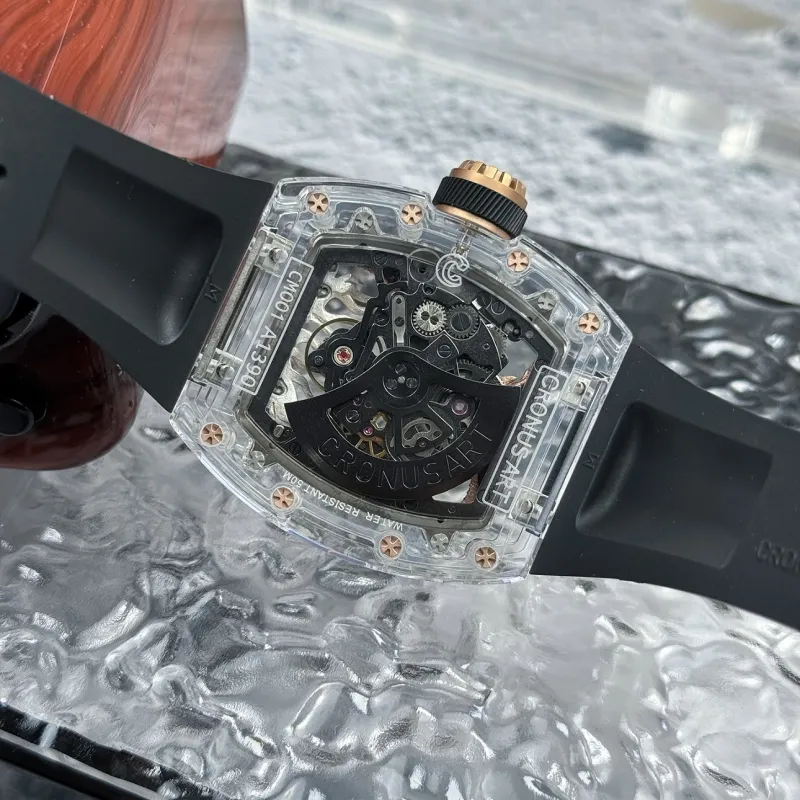 CRONUSART Men Crystal Collection Watch-5