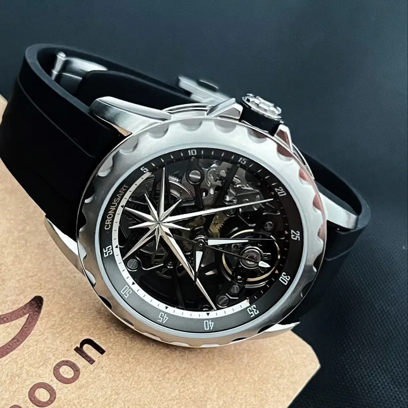 CRONUSART Men Steel Series Watch-15