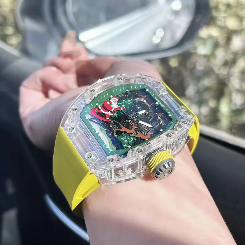 CRONUSART Unisex Crystal Collection Watch-2